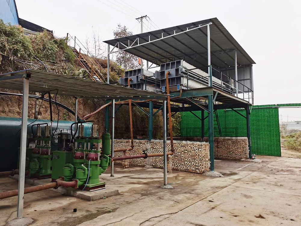 廂式板框壓濾機的原理